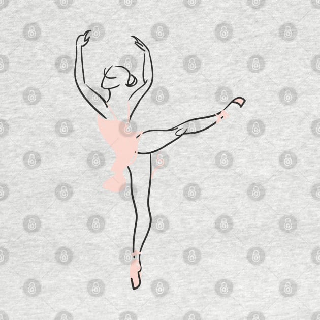 Ballerina Dancer by Mako Design 